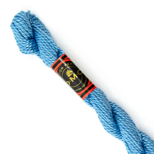 DMC 3 Pearl Cotton 813 Gallic Blue