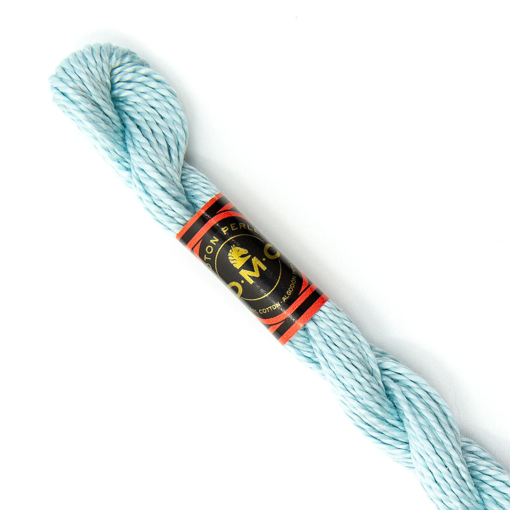 DMC 3 Pearl Cotton 828 Sea Air