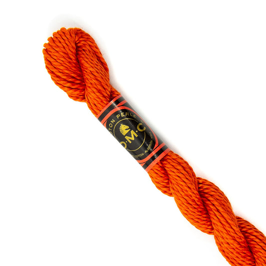 DMC 3 Pearl Cotton 900 Blood Orange