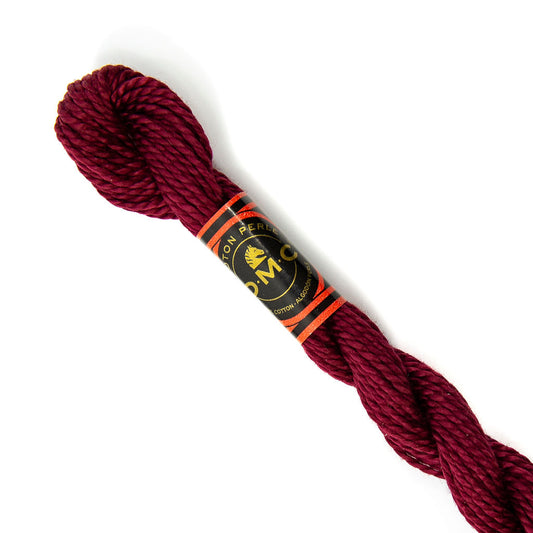 DMC 3 Pearl Cotton 902 Magenta Red