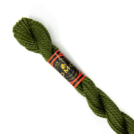 DMC 3 Pearl Cotton 936 Oak Moss