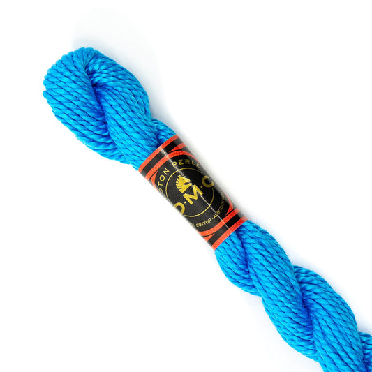 DMC 3 Pearl Cotton 996 Electric Blue