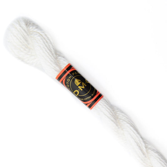 DMC 3 Pearl Cotton Blanc