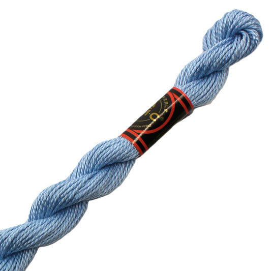 DMC 5 Pearl Cotton 3325 Arctic Blue