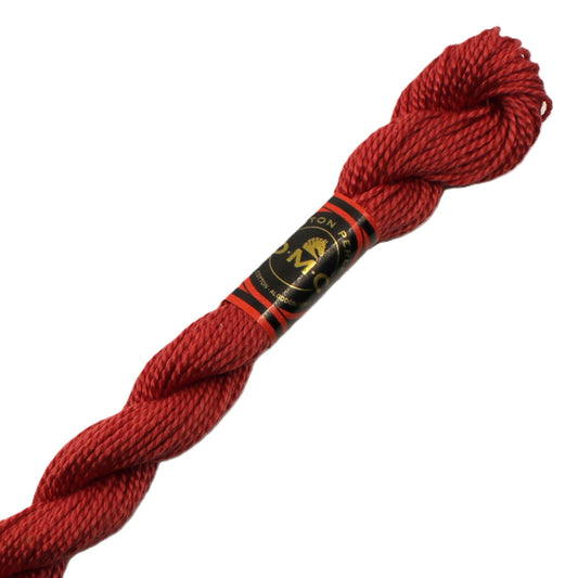 DMC 5 Pearl Cotton 3328 Amaranth