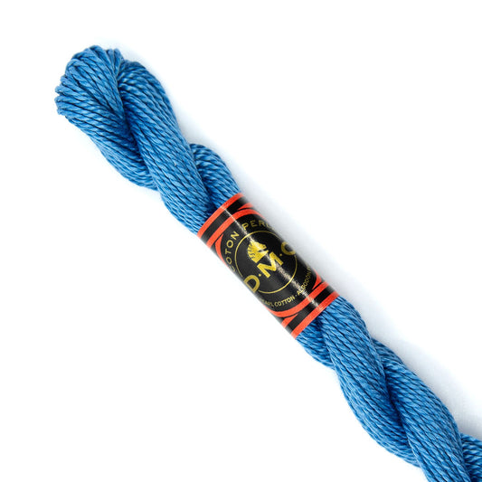 DMC 5 Pearl Cotton 334 Light Indigo