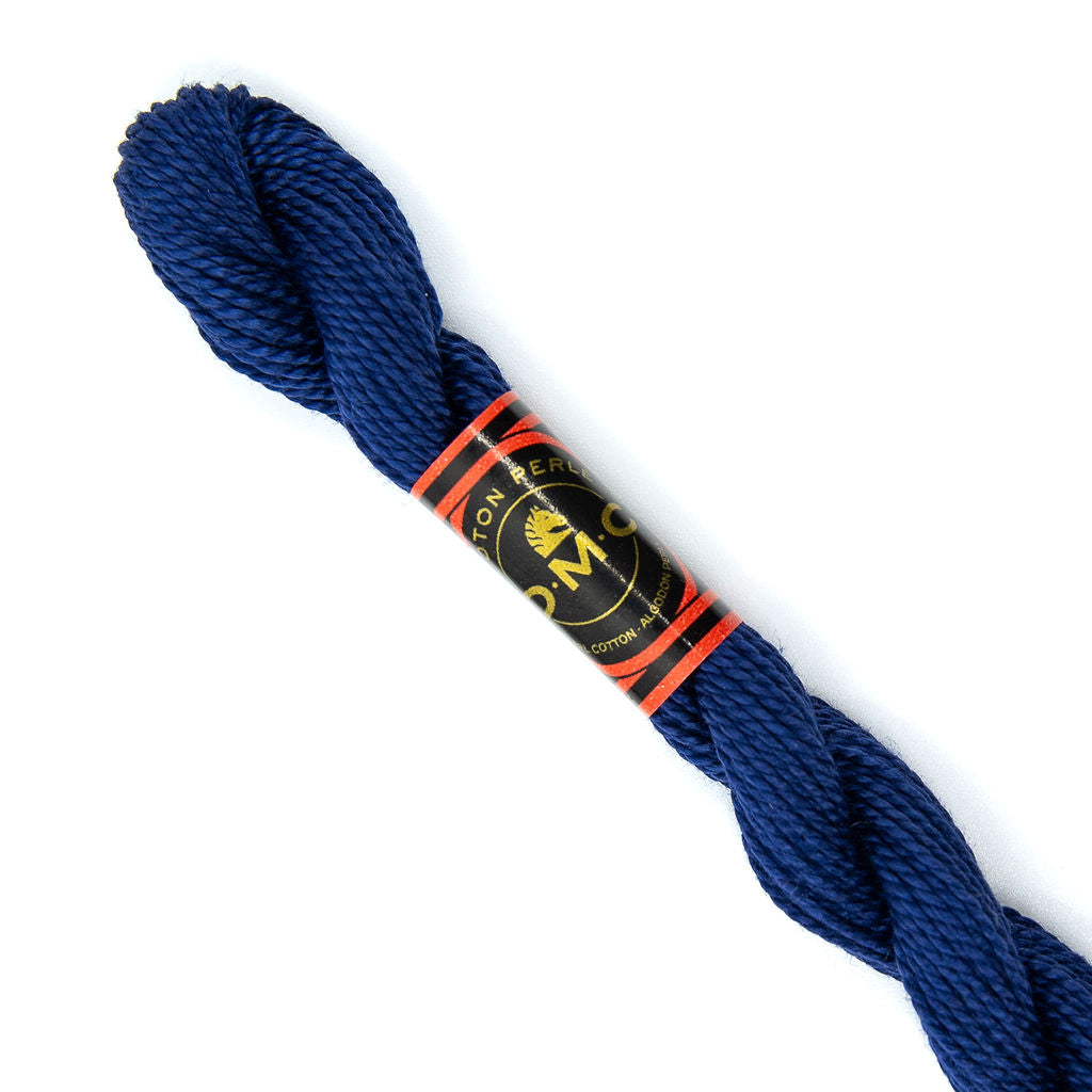 DMC 5 Pearl Cotton 336 Indigo Blue