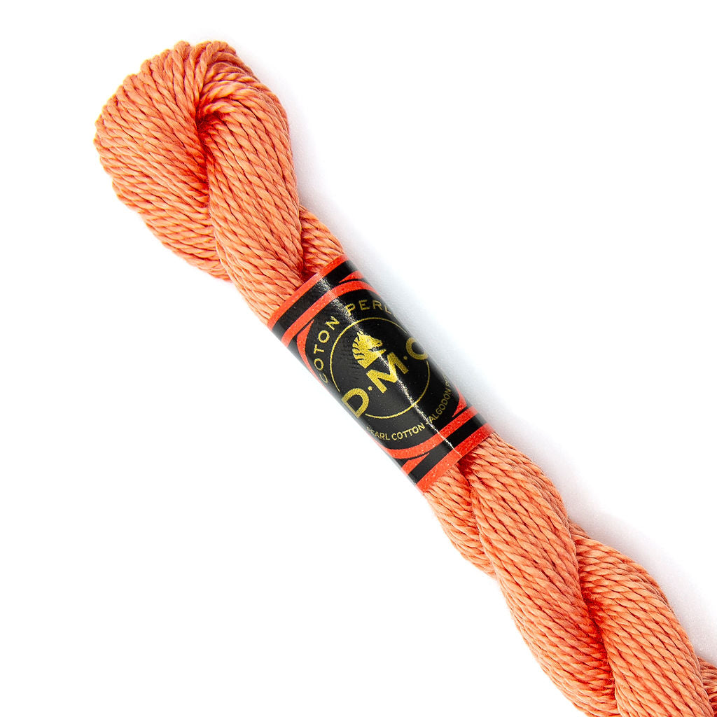DMC 5 Pearl Cotton 352 Salmon