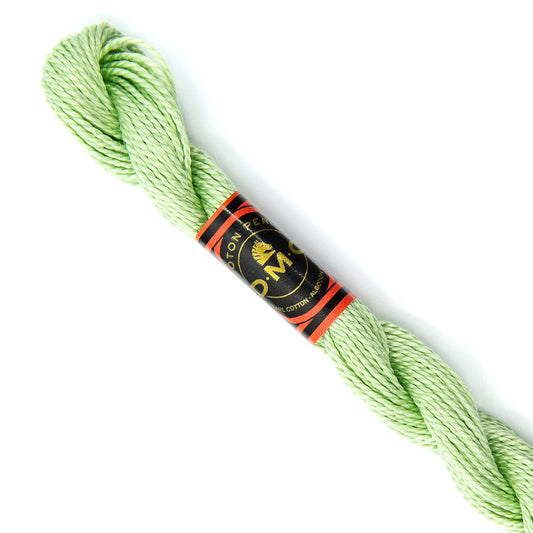 DMC 5 Pearl Cotton 369 Bamboo Shoot Green