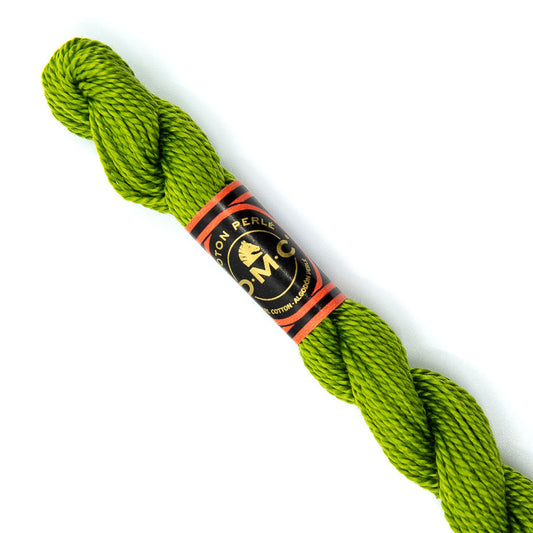DMC 5 Pearl Cotton 470 Olive Green