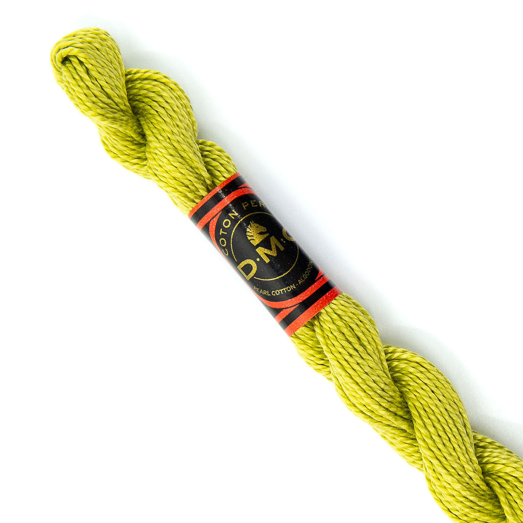 DMC 5 Pearl Cotton 472 Green Bud