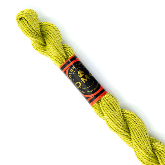 DMC 5 Pearl Cotton 472 Green Bud