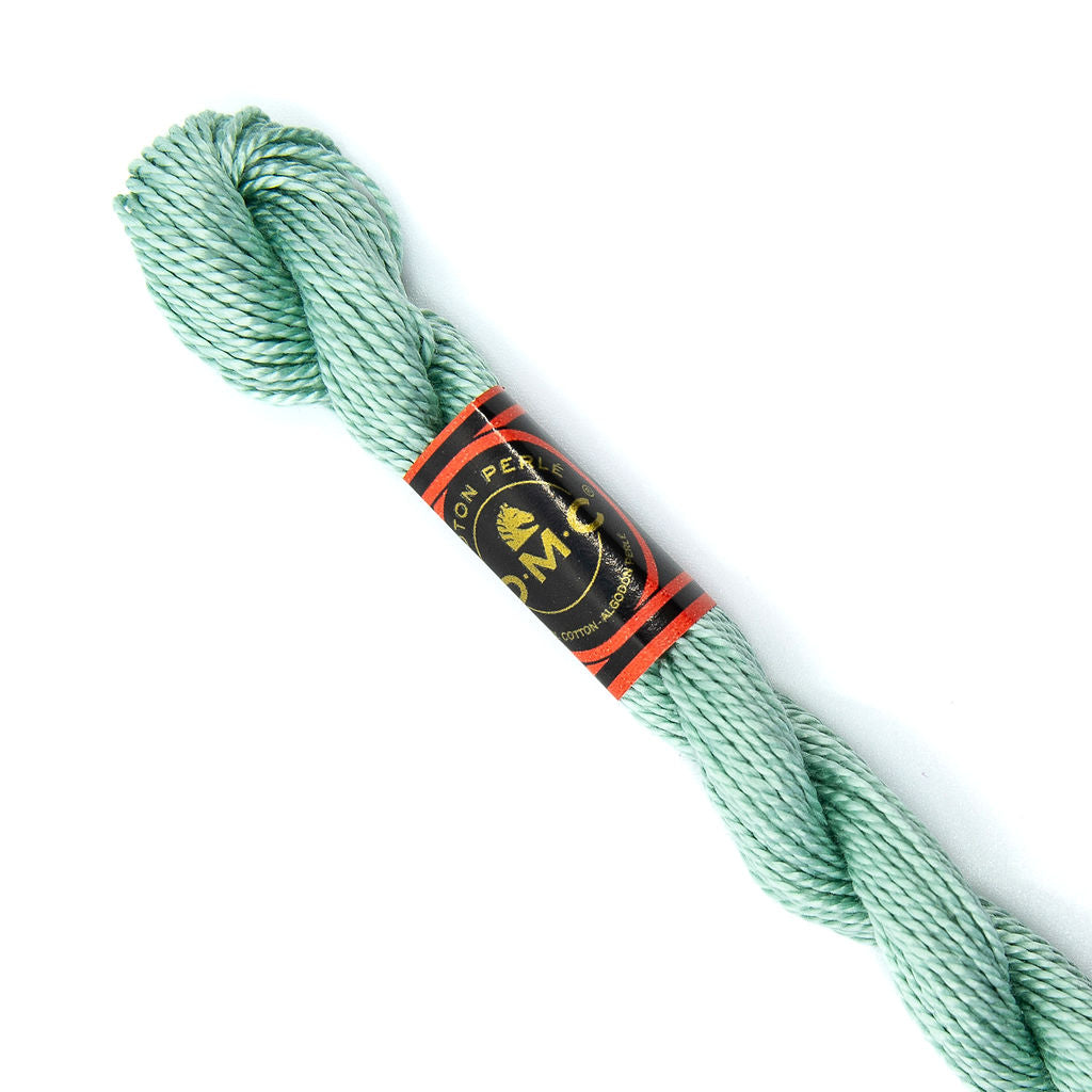 DMC 5 Pearl Cotton 504 Very Light Blue Green