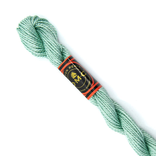 DMC 5 Pearl Cotton 504 Very Light Blue Green