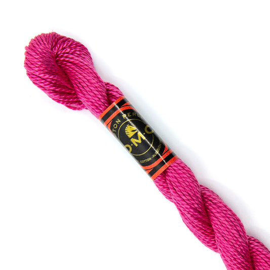 DMC 5 Pearl Cotton 602 Pink Verbena