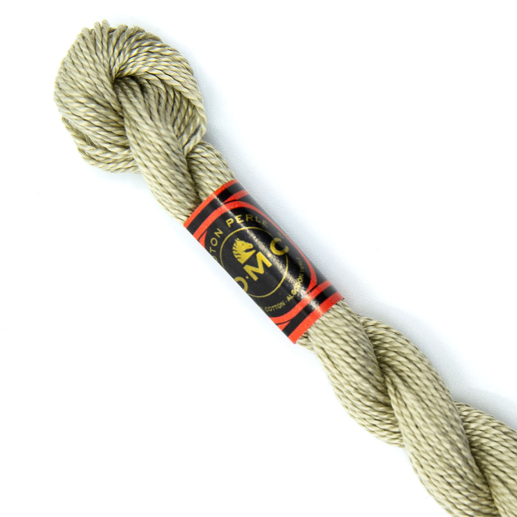 DMC 5 Pearl Cotton 644 Hemp