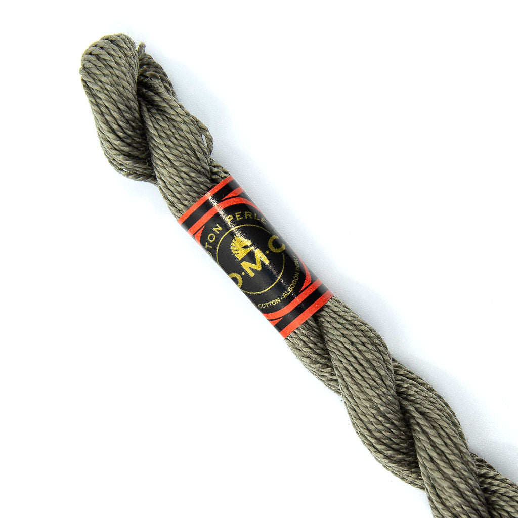 DMC 5 Pearl Cotton 646 Smoke Grey