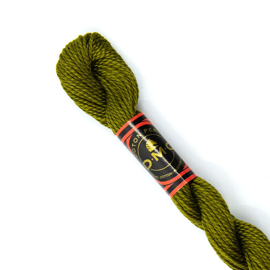 DMC 5 Pearl Cotton 730 Khaki