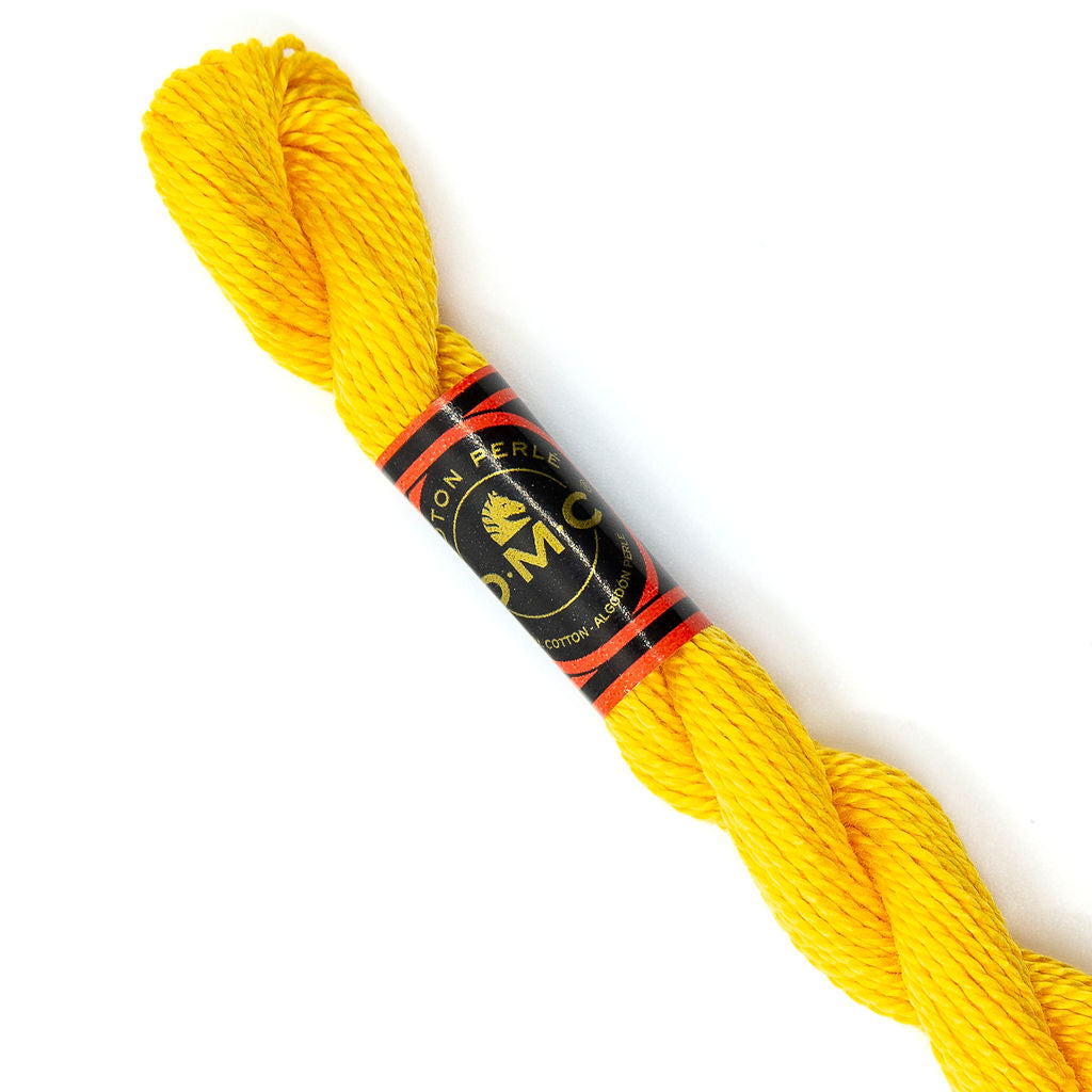 DMC 5 Pearl Cotton 743 Banana