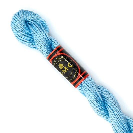 DMC 5 Pearl Cotton 827 Forget-Me-Knot