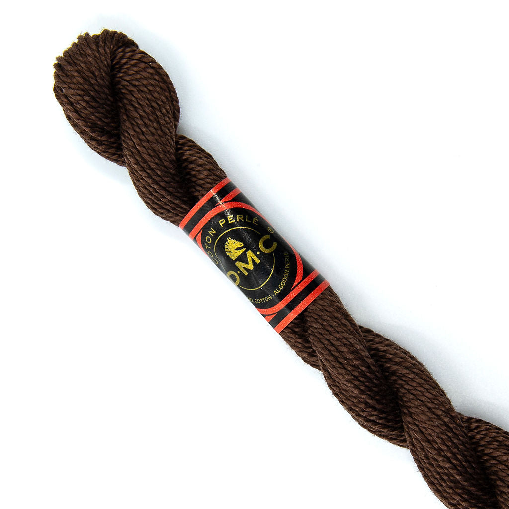 DMC 5 Pearl Cotton 838 Dark Wood