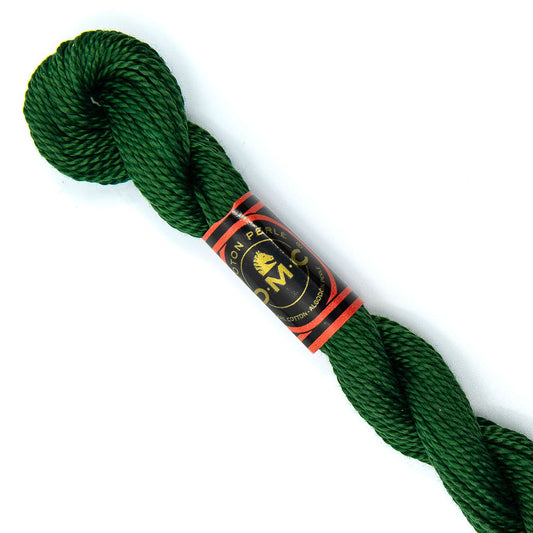 DMC 5 Pearl Cotton 895 Bottle Green