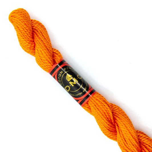 DMC 5 Pearl Cotton 971 Pumpkin