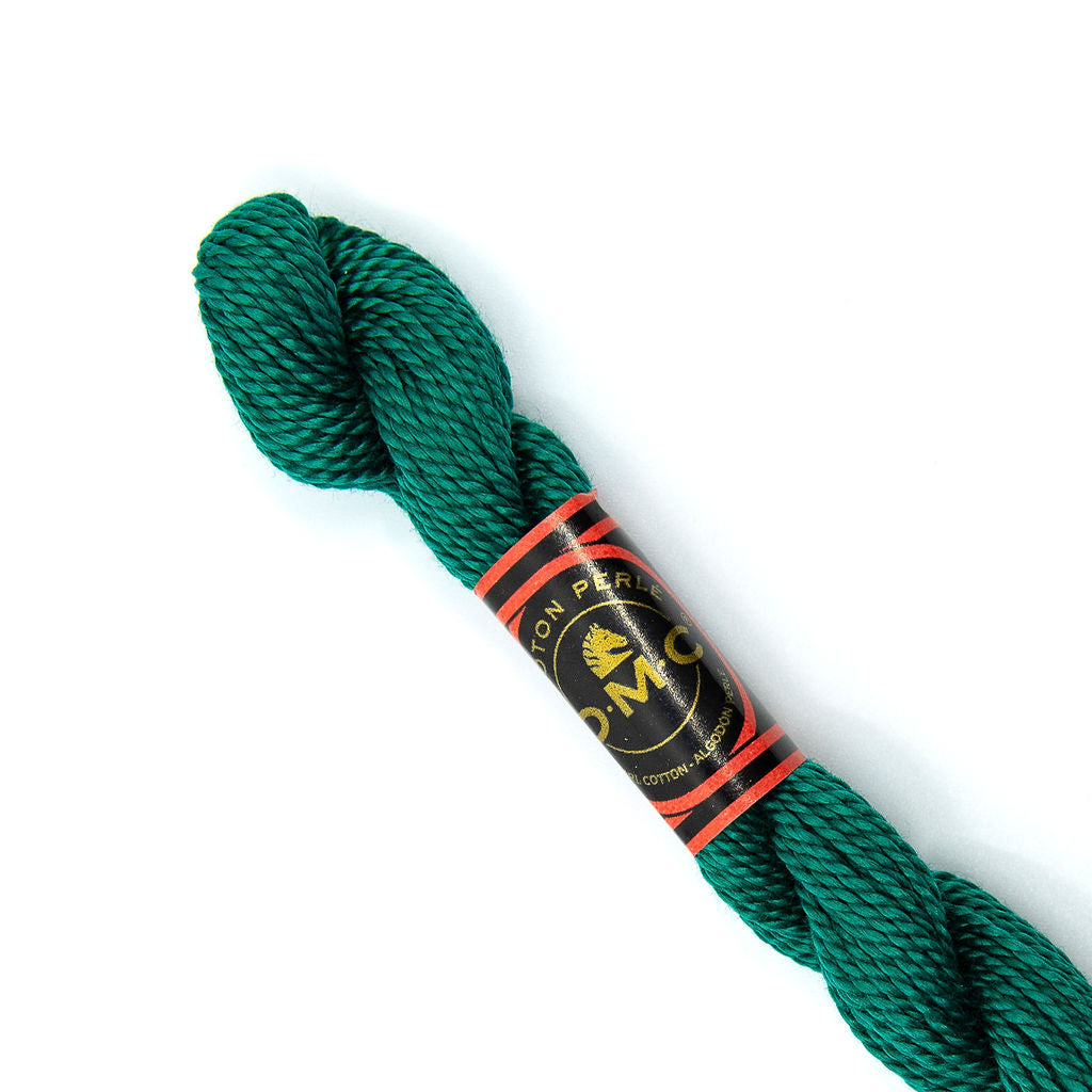 DMC 5 Pearl Cotton 991 Frog