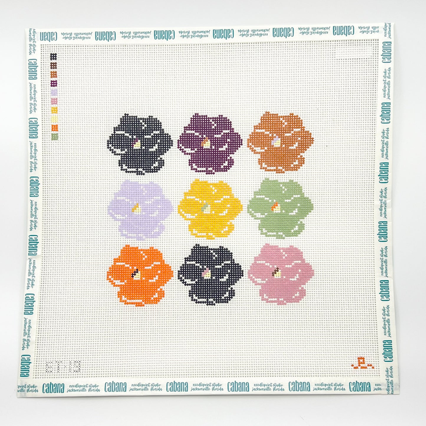 Fall Pansy Block
