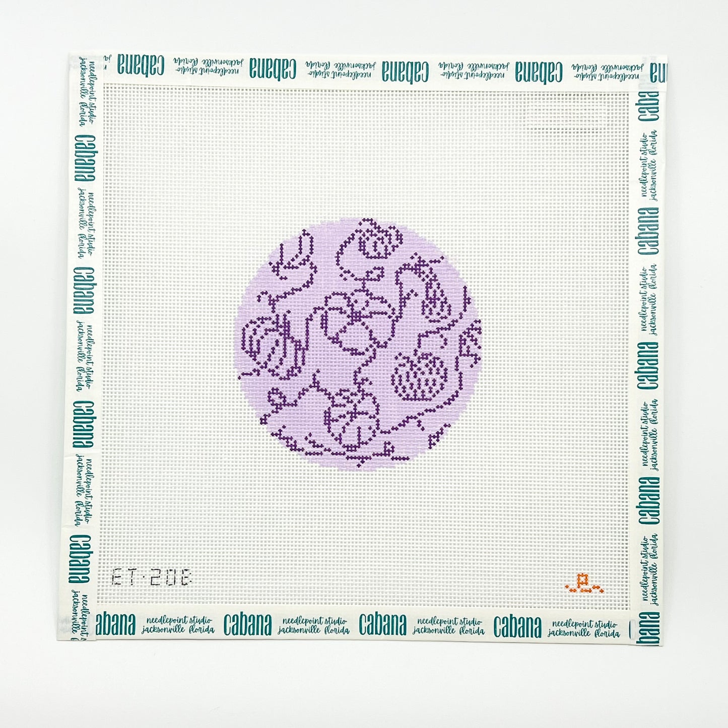 Pumpkins on Vine - Purple