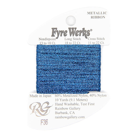 Fyre Werks F36 New Royal Blue
