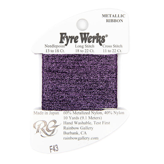 Fyre Werks F43 Purple