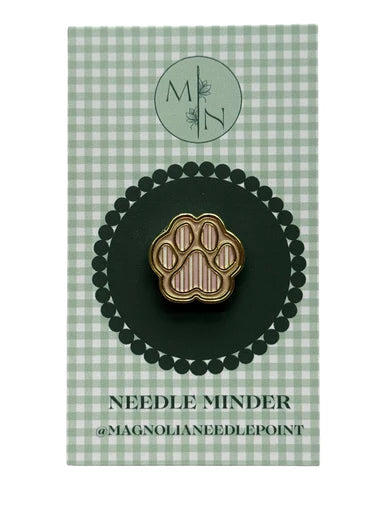 Pink Striped Paw Needle Minder