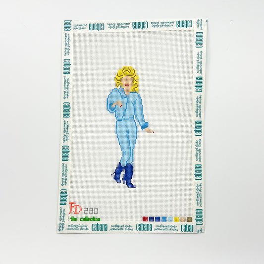Dolly Blue Cowboy Boots