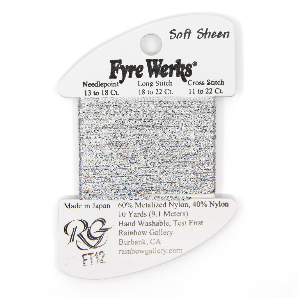 Fyre Werks Soft Sheen FT12 Pewter