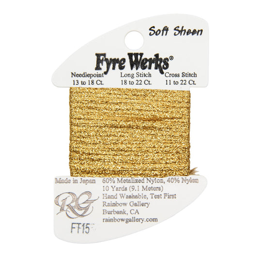 Fyre Werks Soft Sheen FT15 Old Gold