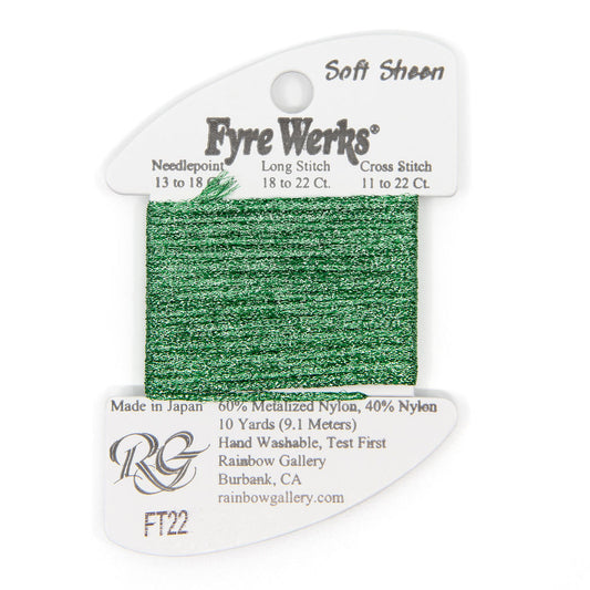 Fyre Werks Soft Sheen FT22 Emerald Green