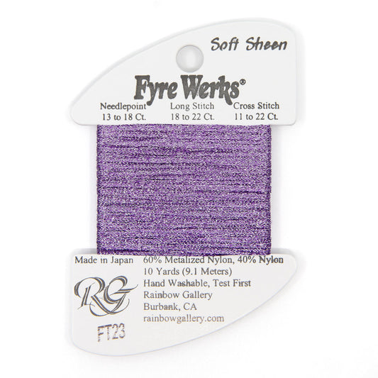 Fyre Werks Soft Sheen FT23 Lite Purple