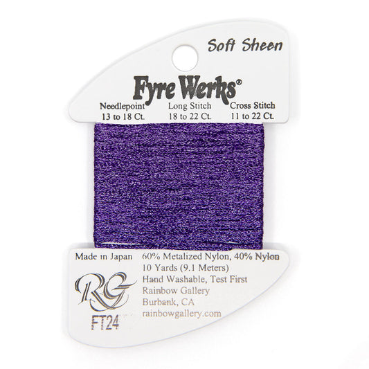 Fyre Werks Soft Sheen FT24 Purple