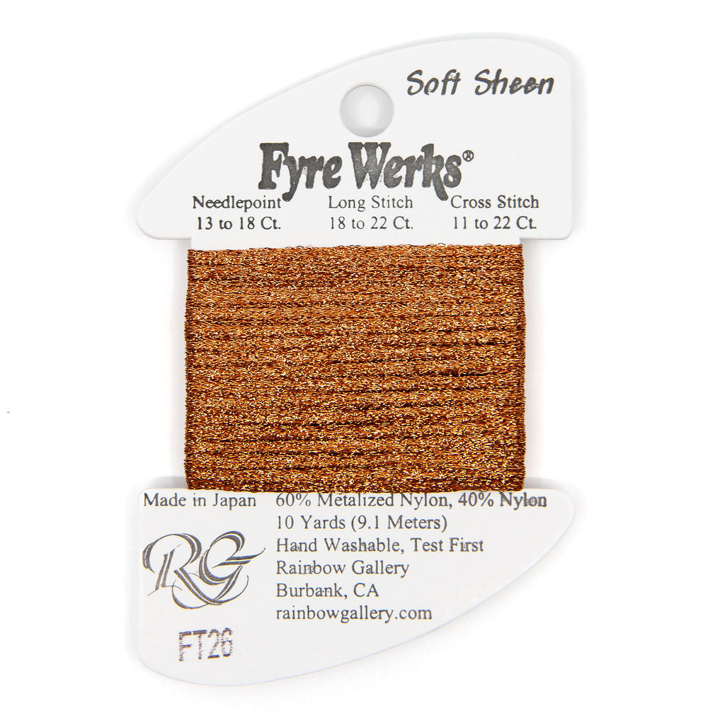 Fyre Werks Soft Sheen FT26 Bronze