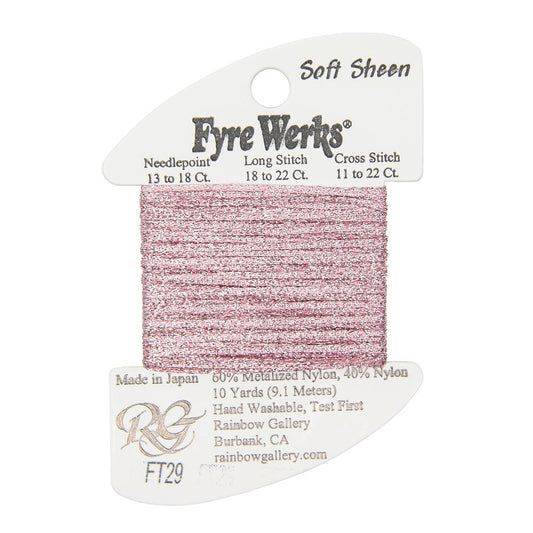 Fyre Werks Soft Sheen FT29 Pink