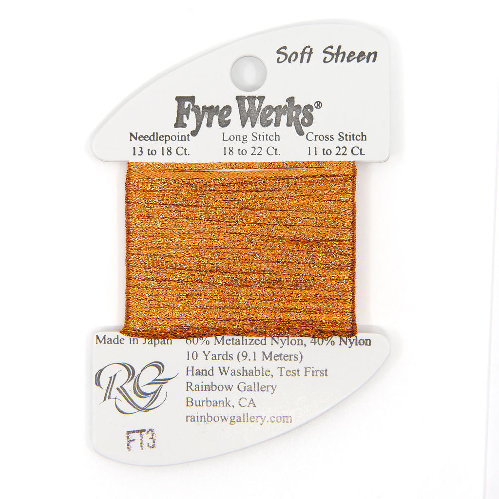 Fyre Werks Soft Sheen FT3 Pumpkin