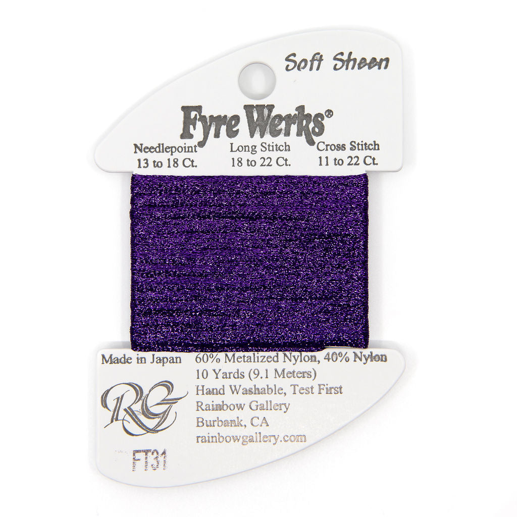 Fyre Werks Soft Sheen FT31 Dark Purple