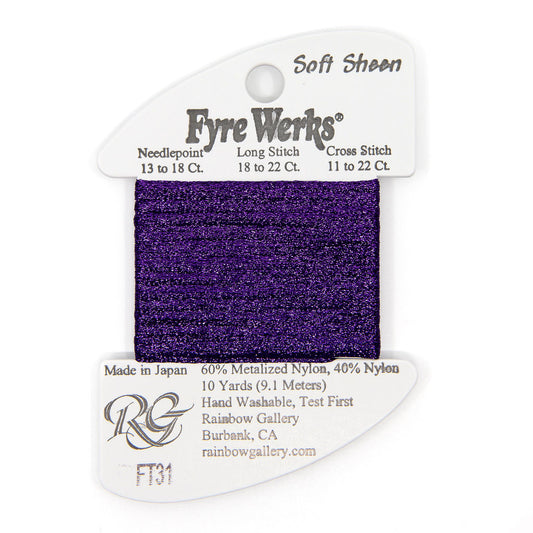Fyre Werks Soft Sheen FT31 Dark Purple