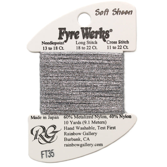 Fyre Werks Soft Sheen FT35 Smoke Gray
