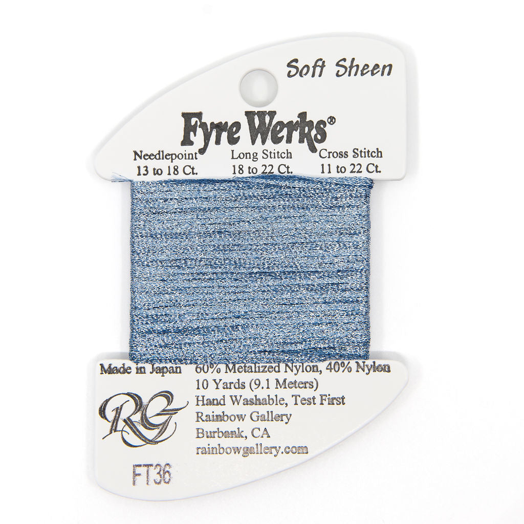 Fyre Werks Soft Sheen FT36 French Blue