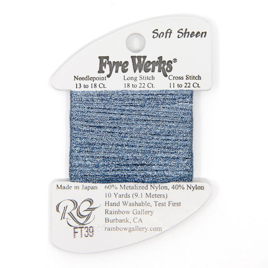 Fyre Werks Soft Sheen FT39 Lite Blue