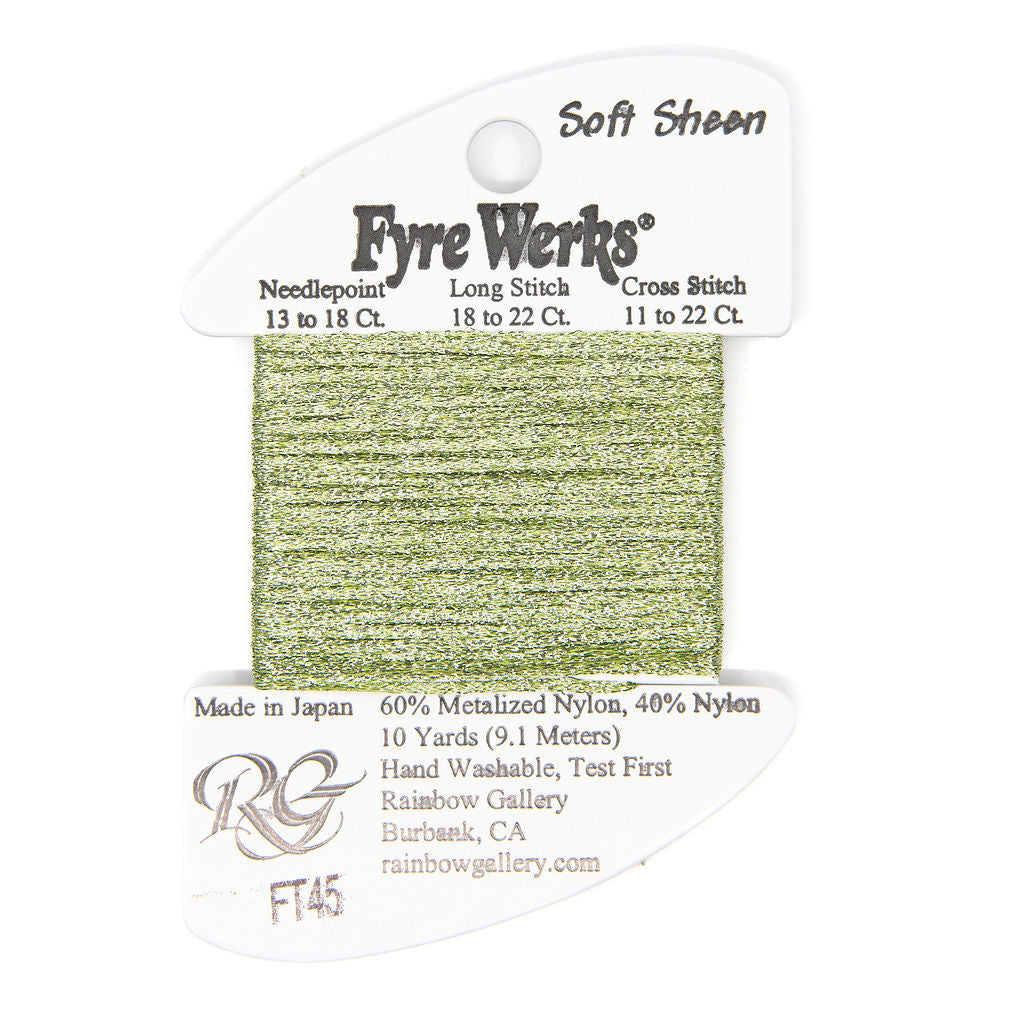 Fyre Werks Soft Sheen FT45 Lite Avocado