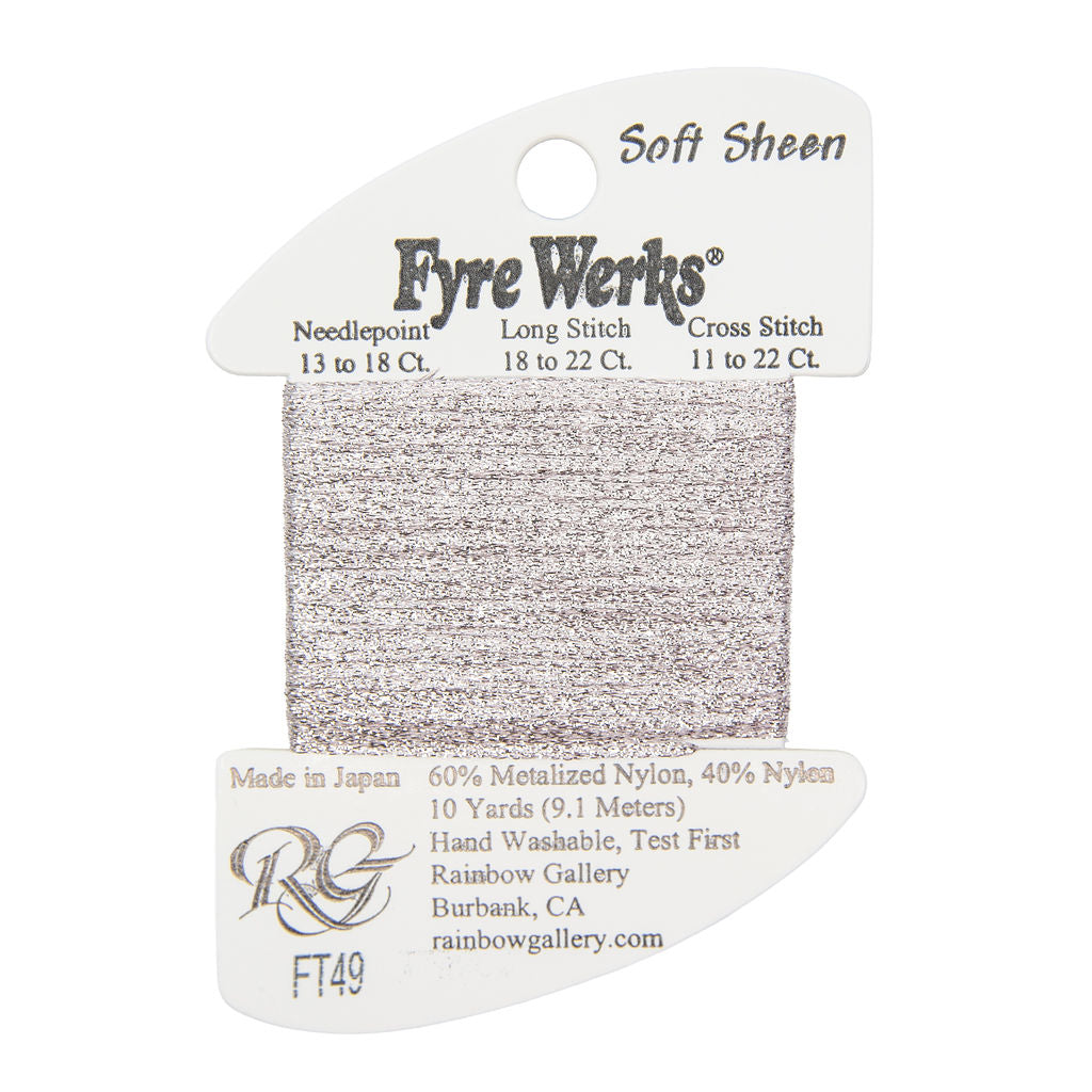 Fyre Werks Soft Sheen FT49 Platinum
