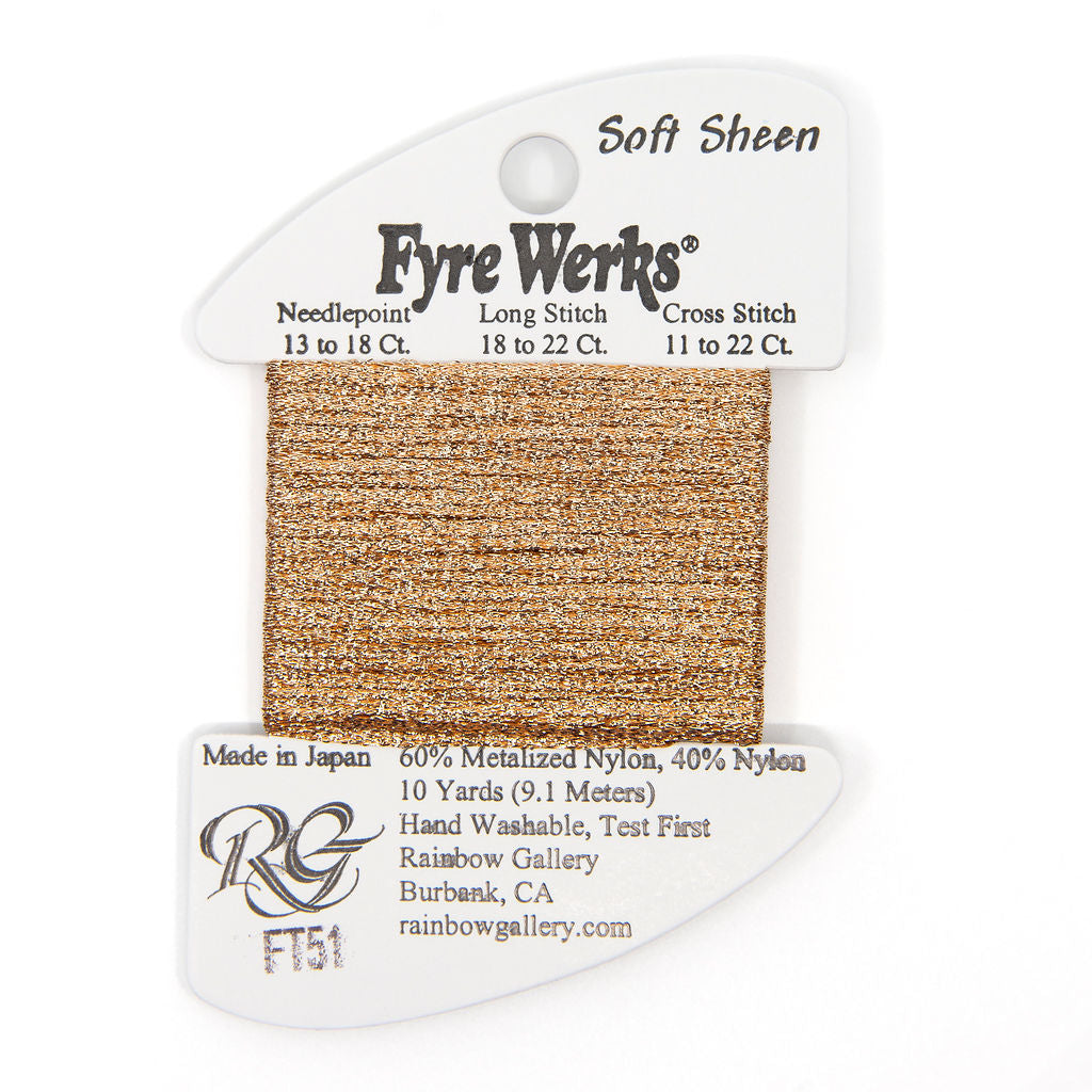 Fyre Werks Soft Sheen FT51 Copper